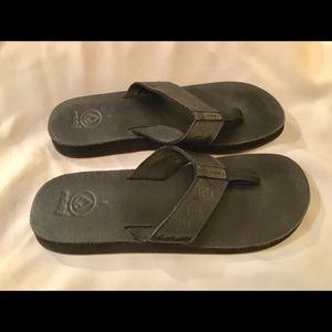 Reef Leather Flip Flops